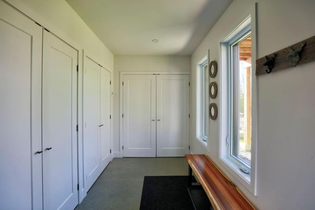 Chalet Woodpecker Lodge - Chaleureux Avec Foyer. Orford Exterior foto
