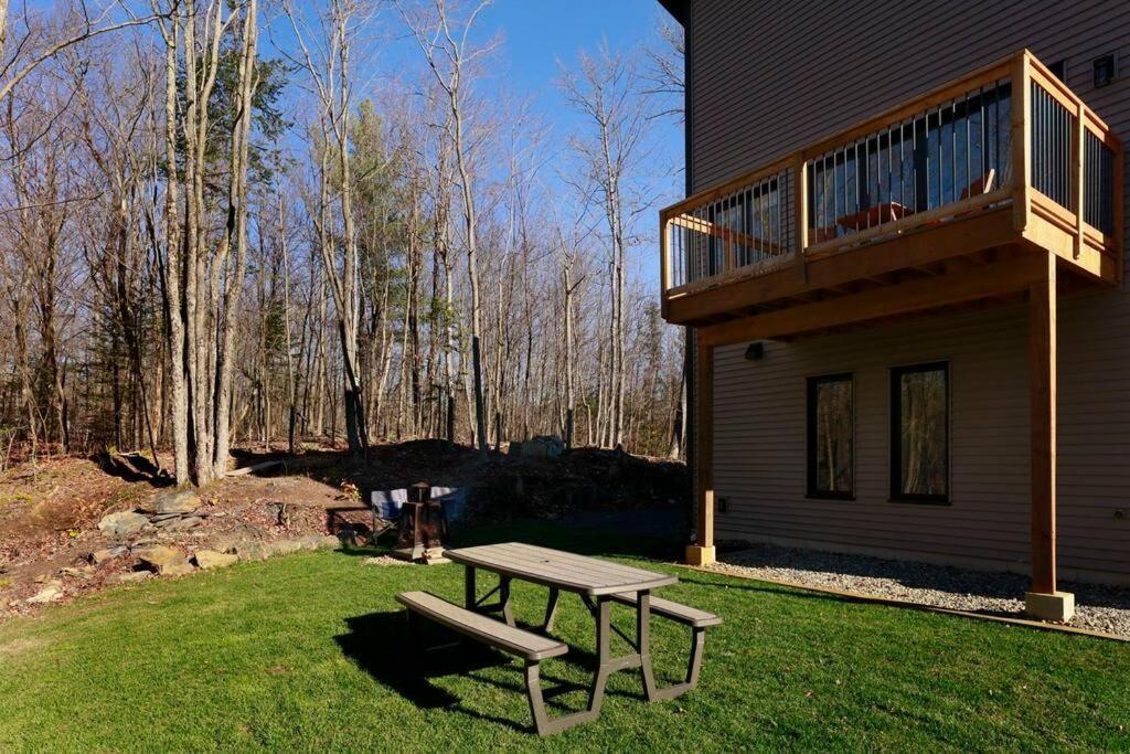 Chalet Woodpecker Lodge - Chaleureux Avec Foyer. Orford Exterior foto